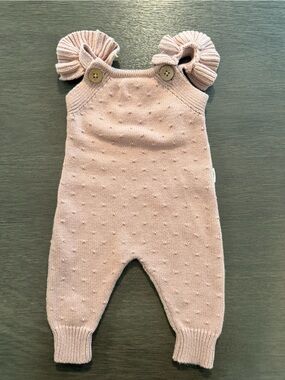 Baby Girl Rabbit + Bear Organic Onesie